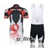 2012 Pearl Izumi Cycling Jersey and Bib Shorts Kit Black Red