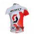 2012 Scott Cycling Jersey and Bib Shorts Kit White Red