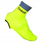 2016 Saxo Bank Tinkoff Cycling Shoe Covers yellow