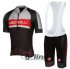 2016 Castelli Cycling Jersey and Bib Shorts Kit Red Black