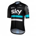 2016 Sky Cycling Jersey and Bib Shorts Kit Black Blue