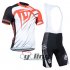 2014 Fox Cycling Jersey and Bib Shorts Kit White Orange