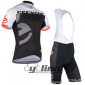 2015 Castelli Cycling Jersey and Bib Shorts Kit Black Wh