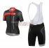 Castelli 3T Cycling Jersey Kit Short Sleeve 2015 black and red