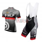 MLP Team Bergstrasse Cycling Jersey Kit Short Sleeve 2013 grau