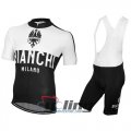 2016 Bianchi Cycling Jersey and Bib Shorts Kit Black White