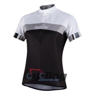 2016 Nalini Cycling Jersey and Bib Shorts Kit White Black [Ba1186]