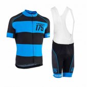 2017 Oebea Cycling Jersey and Bib Shorts Kit black