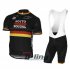 2017 Lotto Cycling Jersey and Bib Shorts Kit Red Black