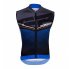 Santini Wind Vest 2016 Black And Blue