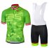 2017 Castelli Cycling Jersey and Bib Shorts Kit light green