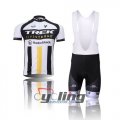 2013 Trek Cycling Jersey and Bib Shorts Kit Black Yellow