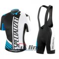 2015 Specialized Cycling Jersey and Bib Shorts Kit White Blu