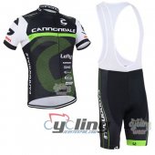 2016 Cannondale Garmin Cycling Jersey and Bib Shorts Kit Green Black