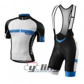2016 Specialized Cycling Jersey and Bib Shorts Kit White Blu