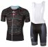 2017 Sky Cycling Jersey and Bib Shorts Kit black