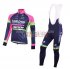 Lampre Cycling Jersey and Kit Long Sleeve 2016 blue rose