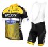 2016 Etixx Quick Step Cycling Jersey and Bib Shorts Kit Yellow Black