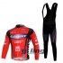 2011 Giant Long Sleeve Cycling Jersey and Bib Pants Kits Black A
