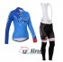 2014 Women Castelli Long Sleeve Cycling Jersey and Bib Pants Kit