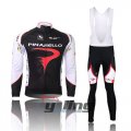 2010 Pinarello Cycling Jersey and Bib Shorts Kit Black White