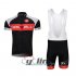 2011 Castelli Cycling Jersey and Bib Shorts Kit Black Orange