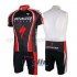 2013 Specialized Cycling Jersey and Bib Shorts Kit Black Red