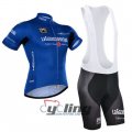2015 Giro d'Italia Cycling Jersey and Bib Shorts Kit Blue