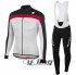 2016 Sportful Long Sleeve Cycling Jersey and Bib Pants Kit Red White