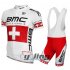 2014 Bmc Cycling Jersey and Bib Shorts Kit Red White
