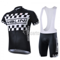 2015 Nalini Cycling Jersey and Bib Shorts Kit Black White