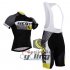 2015 Scott Cycling Jersey and Bib Shorts Kit Black Yellow