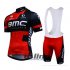 2016 Bmc Cycling Jersey and Bib Shorts Kit Red Black