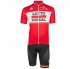 2017 Lotto Soudal Cycling Jersey and Bib Shorts Kit red