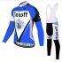 2017 Tinkoff Long Sleeve Cycling Jersey and Bib Pants Kit blue