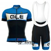 2016 ALE Cycling Jersey and Bib Shorts Kit Black Blue