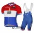2017 Lotto Cycling Jersey and Bib Shorts Kit Red White