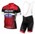 2016 Etixx Quick Step Cycling Jersey and Bib Shorts Kit Red Black