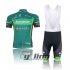 2012 Europcar Cycling Jersey and Bib Shorts Kit Green