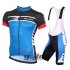 2015 Nalini Cycling Jersey and Bib Shorts Kit Black Blue