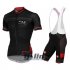2016 Castelli Cycling Jersey and Bib Shorts Kit Black Red