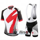 2016 Specialized Cycling Jersey and Bib Shorts Kit Red White