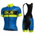 2017 ALE Cycling Jersey and Bib Shorts Kit blue yellow