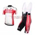 Ducati Cycling Jersey Kit Short Sleeve 2016 white and red