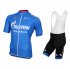 2016 Rusvelo Cycling Jersey and Bib Shorts Kit Blue White