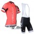 2014 Nalini Cycling Jersey and Bib Shorts Kit Black Orange