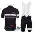2015 Rapha Cycling Jersey and Bib Shorts Kit Black White