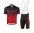 2017 Scott Cycling Jersey and Bib Shorts Kit white black