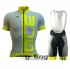 2016 ALE Cycling Jersey and Bib Shorts Kit Yellow Gray