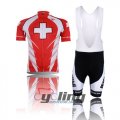 2010 Pearl Izumi Cycling Jersey and Bib Shorts Kit Red White